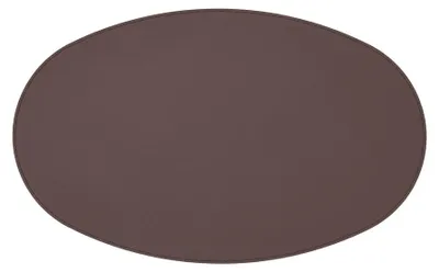 Produktbild von Schreibtischunterlage Afrodite 50 x 31 - Echtes Leder Dunkel Braun - Hergestellt in Italien - Eglooh