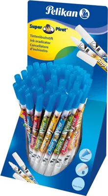 Produktbild von Pelikan Tintenlöscher Super Pirat 850B im Thekendisplay (50 Stück)