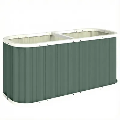 Obrázek produktu pro Vyvýšený záhon, hloubka 61 cm, pozinkovaná ocel