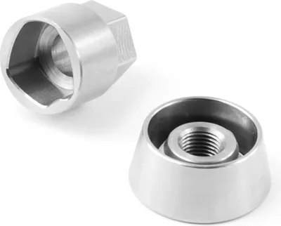 Produktbild von Pitlock Set SH38, Vollachse Hinterrad einseitig 3/8, PITLOCK, für Alfine/Nexus, silber