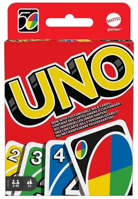 Produktbild von Mattel W2087-1 - Mattel Games - UNO Kartenspiel