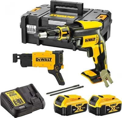 Produktbild von DeWalt DCF620P2K bÃ1/4rstenloser Trockenbauschrauber 5,0 Ah XR Li-Ion Akku