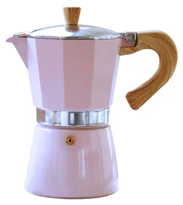 Produktbild von Espressokocher Venezia, rosa, in 3 Größen: 3 Tassen