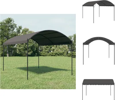 Produktbild von vidaXL Pavillon 3x4 m Anthrazit - Pavillons & Partyzelte