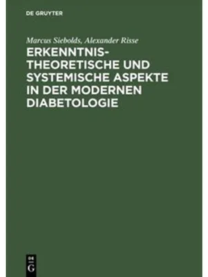 Zdjęcie produktu dla Erkenntnistheoretische und systemische Aspekte in der modernen Diabetologie