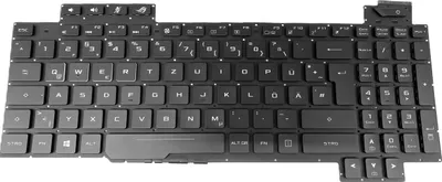 Zdjęcie produktu dla Klawiatura GERMAN Klawiatura z podświetleniem kompatybilna z ASUS ROG Strix GL703VD-GC064T