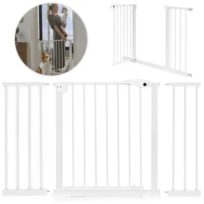 Produktbild von EcoToys SG-012-W Sicherheitsgitter, 74 - 132 cm, weiß