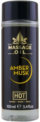 Immagine prodotto di Hot - Olio Da Massaggio Ambra E Muschio 100 Ml