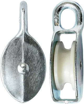 Produktbild von Seilrolle Drahtseilblock Umlenkrolle Blockseilrolle 65 mm Blockrolle