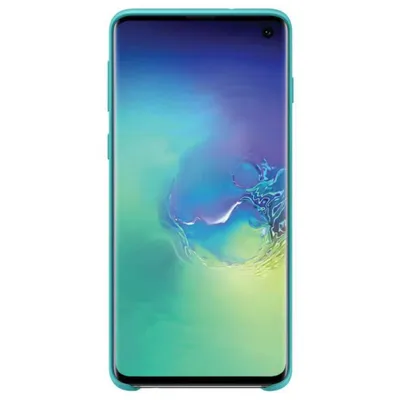 Image de SAMSUNG EF-PG973TG - Coque Silicone ultra fine Vert G S10