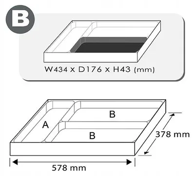 Produktbild von TOPTUL Steckschlüsselsatz 1/2 Zoll 24 Teile Ratsche Nüsse