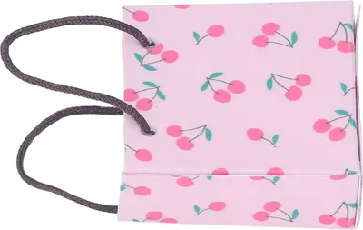 Image de 2 pièces 1:12 Sacs en papier de la maison de poupée, simulation, shopping innovant pour la collection J