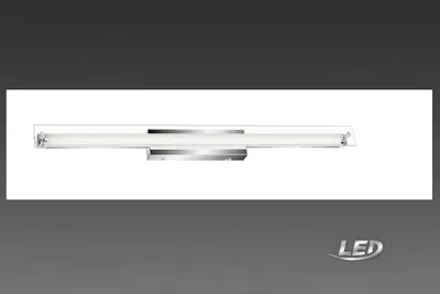Produktbild von LED Spiegelleuchte Cool & Cosy, Chrom, 8 Watt, 2700 / 4000K, Memory-Funktion, IP44 – Briloner