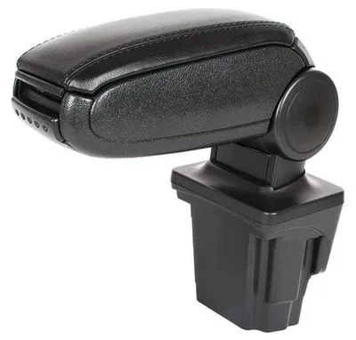 Produktbild von Mittelarmlehne Armlehne KLAPPBAR Leder schwarz für Seat Leon II 1P 2005-2012