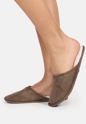 Produktbild von NUR DIE Home Slipper Haussocke - taupe - Größe 36-37