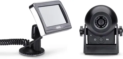 Zdjęcie produktu dla „Midland Wireless RV Dash Cam Bezprzewodowa kamera cofania typu plug and play do kamperów, przyczep kempingowych, przyczep turystycznych, z funkcją noktowizora, monitor 4,3” z mocowaniem przyssawkowym, wodoodporna kamera IP67 z podstawą magnetyczną, montaż bez wiercenia otworów”.
