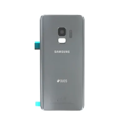 Produktbild von Original für Samsung Galaxy S9 Duos G960F Akkufachdeckel Grau GH82-15875C