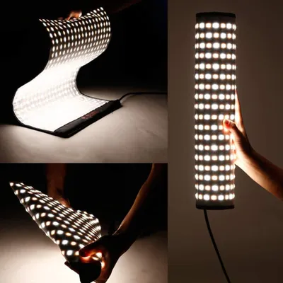 Obrázok produktu pre Flexibilný LED videopaneel – LED videoosvetlenie, LED panel, LED svetlo na fotografovanie, kontinuálne svetlo
