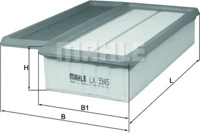 Produktbild von Luftfilter KNECHT LX 3345