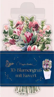 Obrázek produktu pro 3D pozdrav s květinami