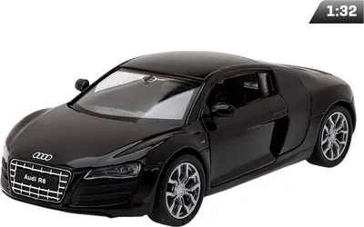 Image de Modèle réduit 1:32 de l'Audi R8 Coupe V10, noir, 2009