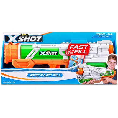 Zdjęcie produktu dla ZURU™ 56221 ZURU™ Wasserpistole XSHOT Epic Fast Fill mehrfarbig