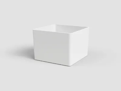 Produktbild von Artevasi Oslo Pot, Weiß, 1 l, 105 mm, 105 mm, 105 mm, 12 Stück(e)