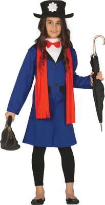 Immagine prodotto di Costume da bambinaia per bambine, taglia: 98/104