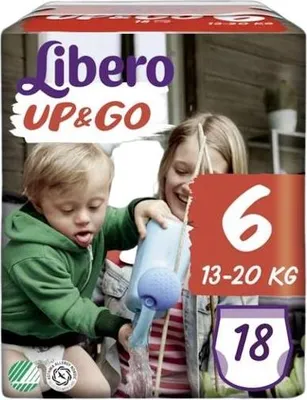 Produktbild von Libero - Babywindeln Up&Go 6 (13-20 kg)