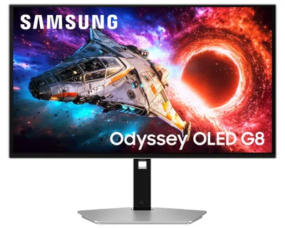 Image de Samsung G80SH, 68,6 cm (27 pouces), 3840 x 2160 pixels, 4K Ultra HD, OLED, 0,03 ms, Argent