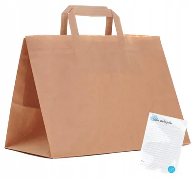 Produktbild von Torby Pro Papiertüten Braun 32x22x25 cm 200 Stück