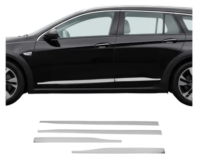 Image de Garniture Baguette de porte latérale pour Opel Insignia B 2017-2023 inox 4Pcs, Image générée par une IA