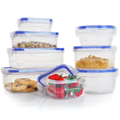 Immagine prodotto di Set di 8 contenitori per il pranzo di diverse forme e dimensioni