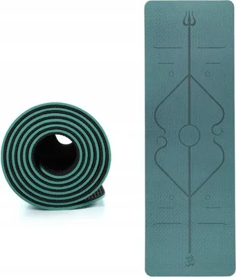 Zdjęcie produktu dla Profesjonalna Mata Do Ćwiczeń 5Mm Do Jogi Fitness 183X68Cm Różne Kolory