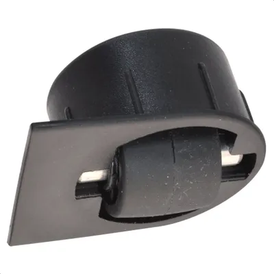 Produktbild von WAGNER Ultrasoft-Lenkrolle ROLLER-MINI - Ø 15 mm, Gehäuse schwarz 30/Ø25 x 14/5 mm, Tragkraft 50 kg - 01706301