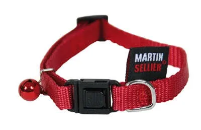Immagine prodotto di Collare per gatti Martin in nylon rosso