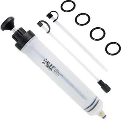 Produktbild von CCLIFE Ölabsaugspritze Absaugpumpe, 500cc Handpumpe Motor Öl Wechsel Umfüllpumpe