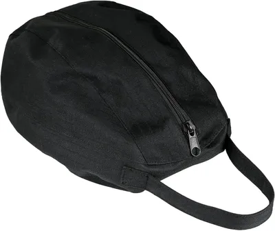 Imagen del producto de Funda de nylon para casco de equitación, resistente al agua, transpirable, con cremallera