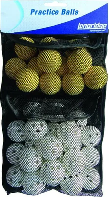 Immagine prodotto di Longridge - Palline da golf da pratica 32 pezzi RD2692 (taglia unica) (giallo/bianco)