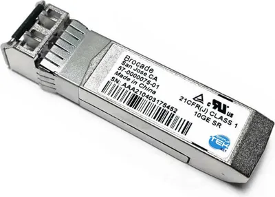 Immagine prodotto di Brocade 57-1000012-01 Sfp+ 8g Fc Swl Transceiver Modulo Fibra Ottica Duplex