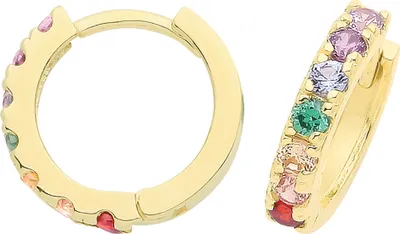Image de Boucles d'Oreilles Femme Or 375/1000 avec Oxyde de Zirconium - 10mm*2mm; TRS36313