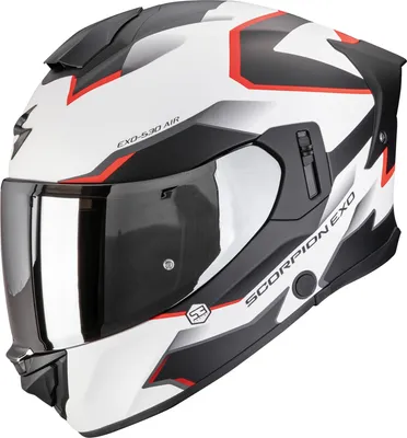 Immagine prodotto di Casco integrale Scorpion EXO-530 Air Clip bianco opaco / nero / rosso M