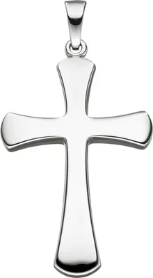Produktbild von JOBO Anhänger Kreuz 925 Sterling Silber Kreuzanhänger Silberanhänger Silberkreuz