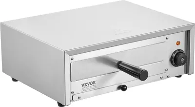Produktbild von Elektrischer Pizzaofen 12 Zoll 1500 W 122–662 °F Temperaturbereich Herausnehmbare Krümellade