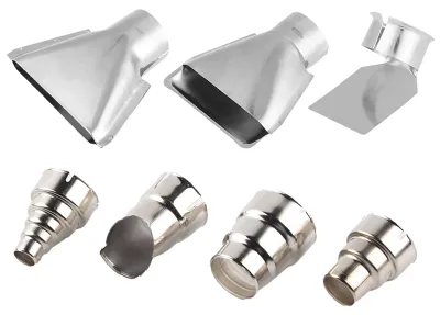 Immagine prodotto di Set di 7 ugelli per pistole ad aria calda da 35-40 mm, compatibili con stazioni di saldatura ad aria calda, accessori per strumenti di riparazione