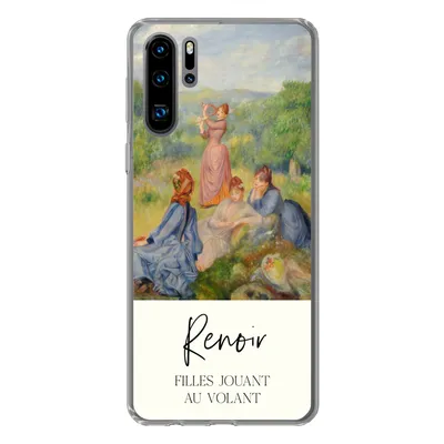 Produktbild von MuchoWow® Handyhülle Schutzhülle Hülle für Huawei P30 Pro Malerei - Renoir - Impressionismus Silikon Softcase Handy Hülle - Schutzdeckel