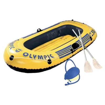 Produktbild von Wehncke Boot-Set Olympic 270 mit Paddel und Blasebalg