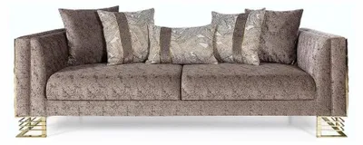 Produktbild von Modernes Set für das Wohnzimmer 3+3-Sitzer-Sofas Stoffsofa Polstermöbel