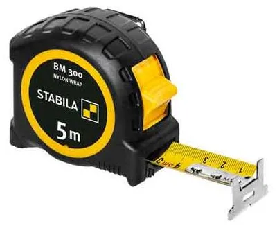 Productafbeelding van STABILA 19574 STABILA Maßband BM 300 NYLON-WRAP 19574, Stahl 8,0 m