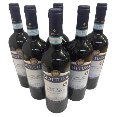Produktbild von Primitivo di Manduria DOC 2024 - Mottura – 6 x 0,75 L, Apulien
